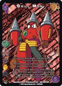 Drill Man - Capcom Platinum Series - UniVersus card