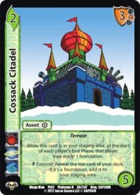 Cossack Citadel - Capcom Platinum Series - UniVersus card