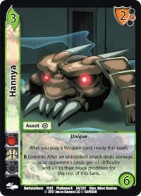Hannya - Capcom Platinum Series - UniVersus card
