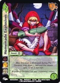 Homemade Explosives - Capcom Platinum Series - UniVersus card