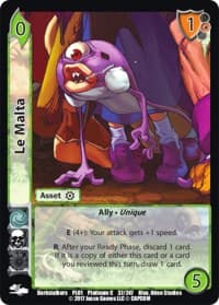 Le Malta - Capcom Platinum Series - UniVersus card