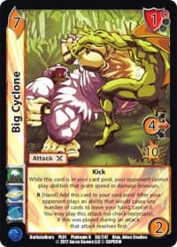 Big Cyclone - Capcom Platinum Series - UniVersus card