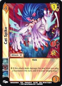 Cat Spike - Capcom Platinum Series - UniVersus card