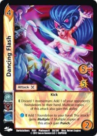 Dancing Flash - Capcom Platinum Series - UniVersus card