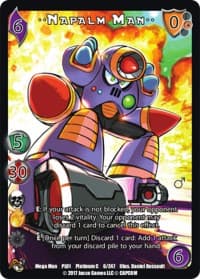 Napalm Man - Capcom Platinum Series - UniVersus card