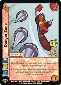 Danger Zone - Capcom Platinum Series - UniVersus card