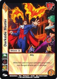 Darkside Master - Capcom Platinum Series - UniVersus card