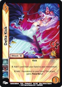Delta Kick - Capcom Platinum Series - UniVersus card