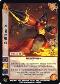 Drill Bomb - Capcom Platinum Series - UniVersus card
