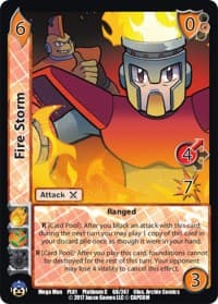 Fire Storm - Capcom Platinum Series - UniVersus card