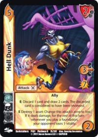 Hell Dunk - Capcom Platinum Series - UniVersus card