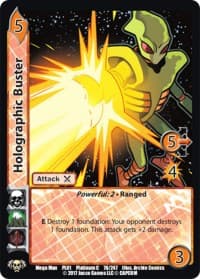 Holographic Buster - Capcom Platinum Series - UniVersus card