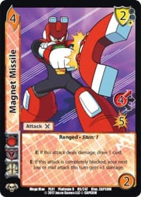 Magnet Missile - Capcom Platinum Series - UniVersus card