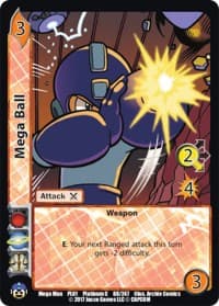 Mega Ball - Capcom Platinum Series - UniVersus card