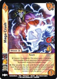 Mega Crush - Capcom Platinum Series - UniVersus card