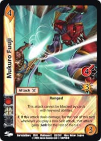 Mukuro Fuuji - Capcom Platinum Series - UniVersus card