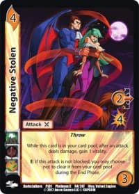 Negative Stolen - Capcom Platinum Series - UniVersus card