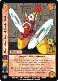 Omnidirectional Blade Strike - Capcom Platinum Series - UniVersus card