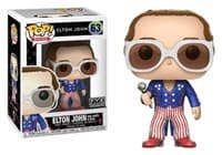 Rocks: Elton John (Red, White and Blue) (Glitter) (FYE Exclusive) - Pop! Vinyl - Funko card