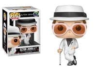 Rocks: Elton John (White Suit) - Pop! Vinyl - Funko card