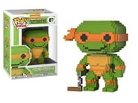 Teenage Mutant Ninja Turtles: Michelangelo (8-Bit) - Pop! Vinyl - Funko card