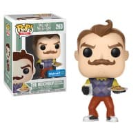 Hello Neighbor: The Neighbor (with Milk and Cookies) (Walmart Exclusive) - Pop! Vinyl - Funko card