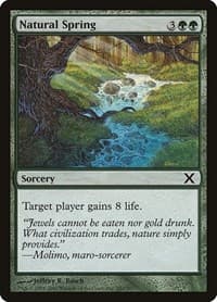 Natural Spring - 10th Edition - Magic: The Gathering card