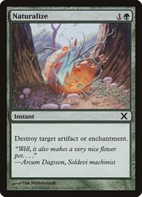 Naturalize - 10th Edition - Magic: The Gathering card