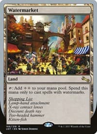 Watermarket - Unstable - Magic: The Gathering card