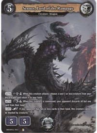 Sennes, Lord of the Rampage (Secret Rare) - Oath of Blood - Dragoborne card