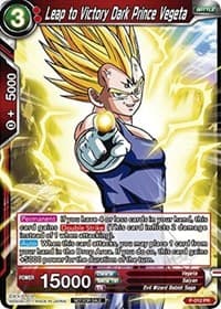Leap to Victory Dark Prince Vegeta (Foil Version) - Promotion Cards - Dragon Ball Super: Masters card