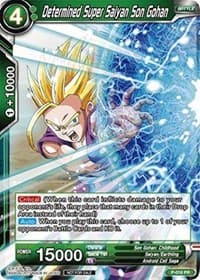 Determined Super Saiyan Son Gohan (Foil Version) - Promotion Cards - Dragon Ball Super: Masters card