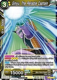 Ginyu, The Reliable Captain (Foil Version) - Promotion Cards - Dragon Ball Super: Masters card