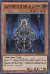Grandmaster of the Six Samurai - Spirit Warriors - YuGiOh card