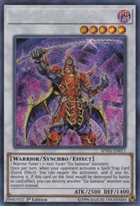 Legendary Six Samurai - Shi En - Spirit Warriors - YuGiOh card