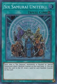 Six Samurai United - Spirit Warriors - YuGiOh card