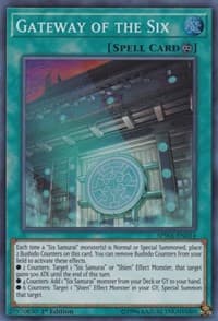 Gateway of the Six - Spirit Warriors - YuGiOh card
