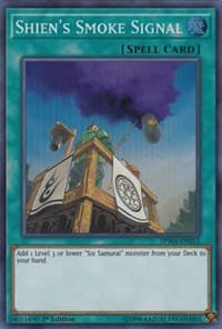 Shien's Smoke Signal - Spirit Warriors - YuGiOh card