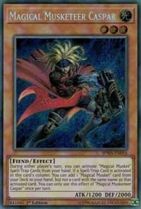 Magical Musketeer Caspar - Spirit Warriors - YuGiOh card