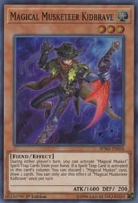 Magical Musketeer Kidbrave - Spirit Warriors - YuGiOh card