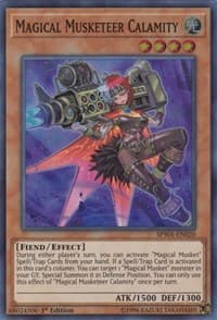 Magical Musketeer Calamity - Spirit Warriors - YuGiOh card