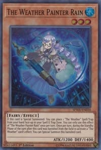 The Weather Painter Rain - Spirit Warriors - YuGiOh card