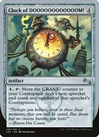 Clock of DOOOOOOOOOOOOM! - Unstable - Magic: The Gathering card
