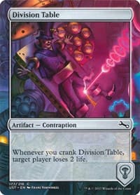 Division Table - Unstable - Magic: The Gathering card