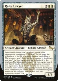 Rules Lawyer - Unstable - Magic: The Gathering card