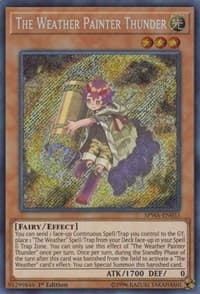 The Weather Painter Thunder - Spirit Warriors - YuGiOh card