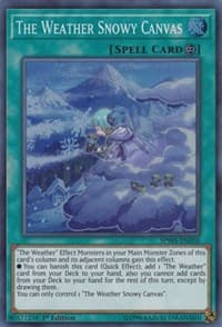 The Weather Snowy Canvas - Spirit Warriors - YuGiOh card