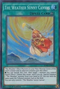 The Weather Sunny Canvas - Spirit Warriors - YuGiOh card