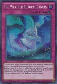 The Weather Auroral Canvas - Spirit Warriors - YuGiOh card