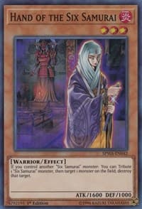 Hand of the Six Samurai - Spirit Warriors - YuGiOh card